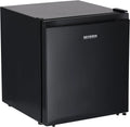 SEVERIN Mini-Kühlschrank 45L, energiesparend, mit Gefrierfach und Einlegeboden, schwarz, ideal für Single-Haushalte