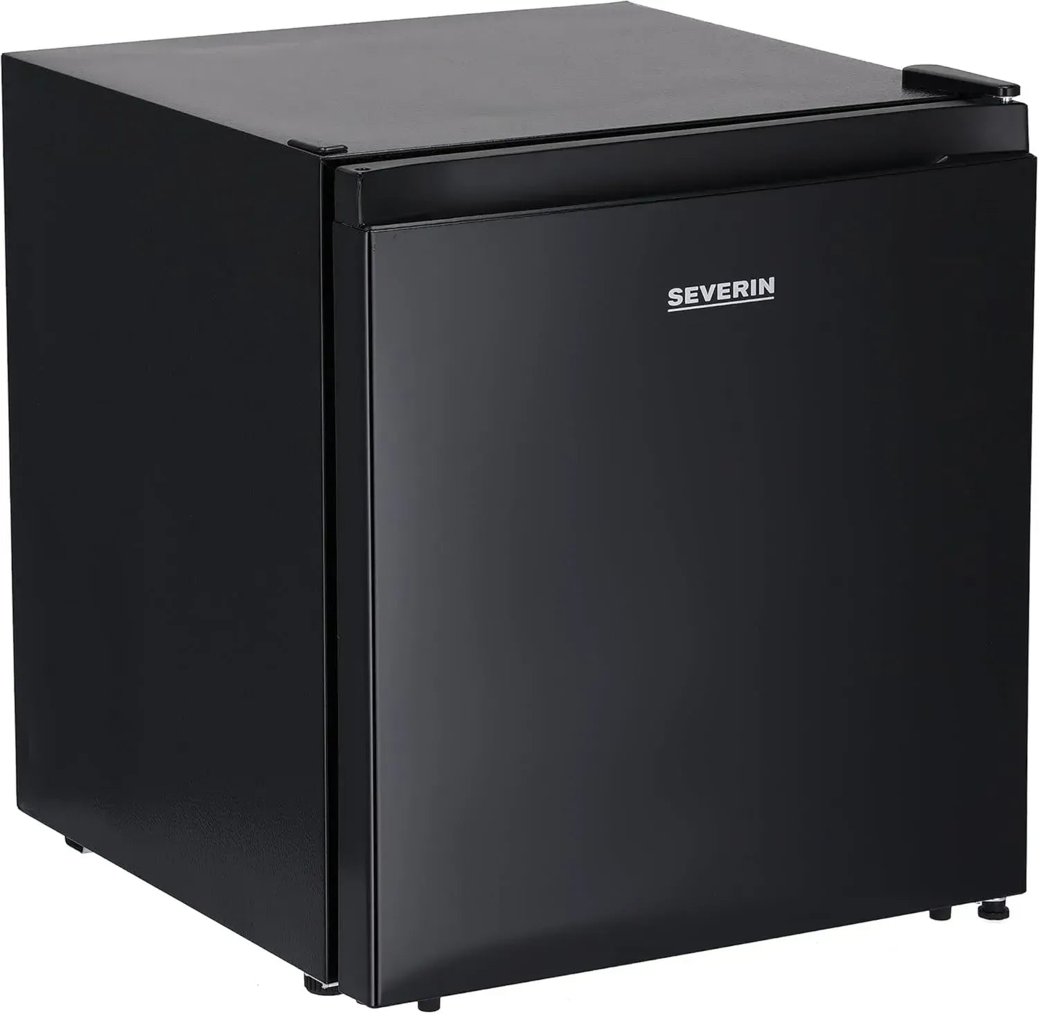 SEVERIN Mini-Kühlschrank 45L, energiesparend, mit Gefrierfach und Einlegeboden, schwarz, ideal für Single-Haushalte