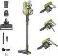 Hoover Kabelloser Akku-Staubsauger ohne Beutel mit LED-Licht, großer Staubbehälter und Parkfunktion, Fugendüse & Staubbürste
