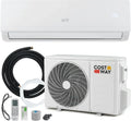COSTWAY Split-Klimaanlage 9000 BTU mit Heizfunktion, 2,6 kW, leises Wandgerät inkl. Kupferleitung und R32 Kältemittel, ideal für Räume bis 42m³
