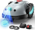 YARDCARE V100 Vision Mähroboter, kabellos, intelligente Hinderniserkennung, für Rasenflächen bis 150 m², inklusive Ersatzklingen